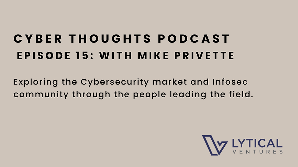 EPISODE 15: MIKE PRIVETTE