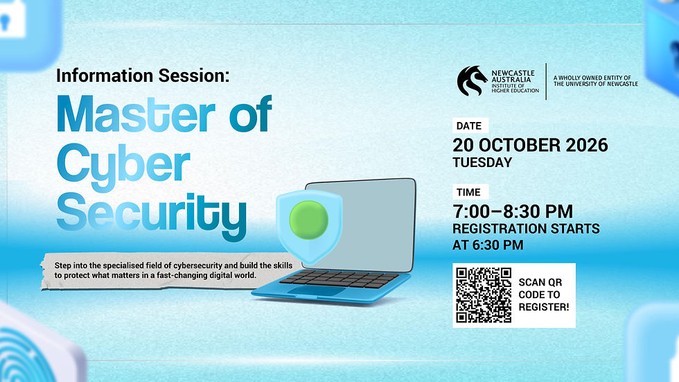 Info Session on Master of Cybersecurity