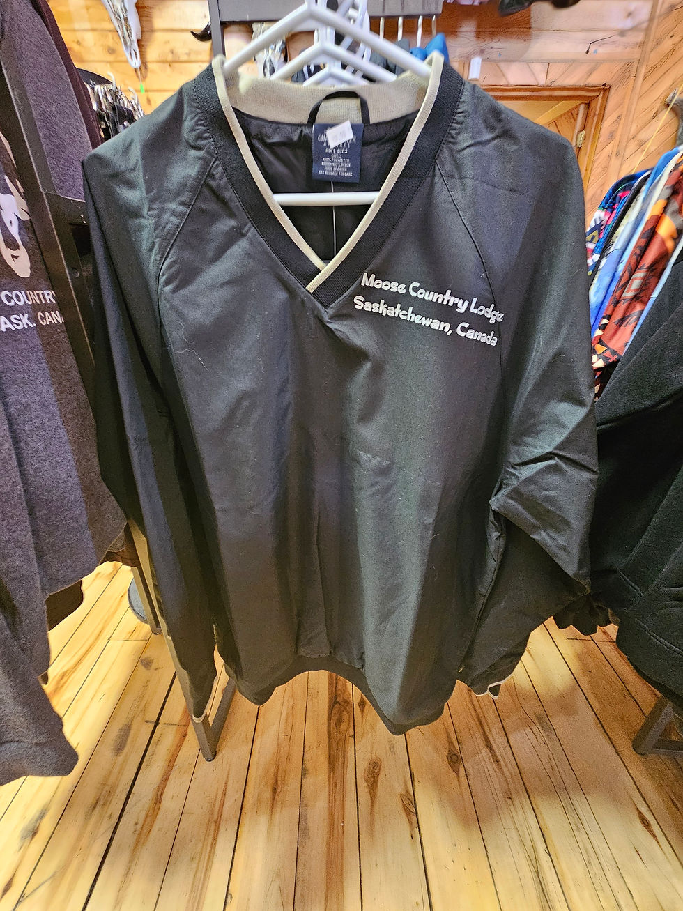 Moose Country Lodge Windbreaker Shirt