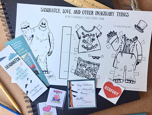 Sasquatch, Love, and Other Imaginary Things by Betsy Aldredge and Carrie DuBois-Shaw