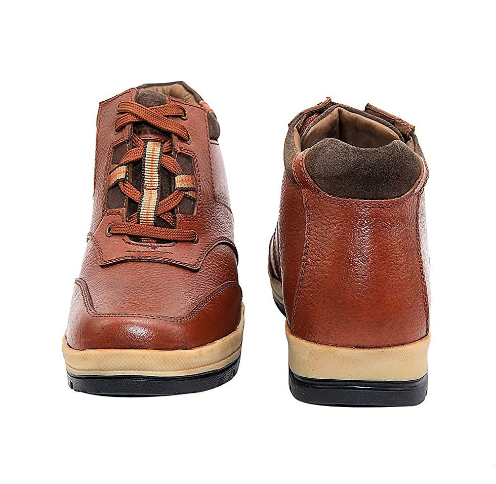 Thumbnail: Revox Height Increasing Tan RC Boots with 3 Inch Height Elevate