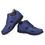 Thumbnail: Revox Height Increasing Navy Blue Suede Leather Shoes with 3 Inch Height Elevate