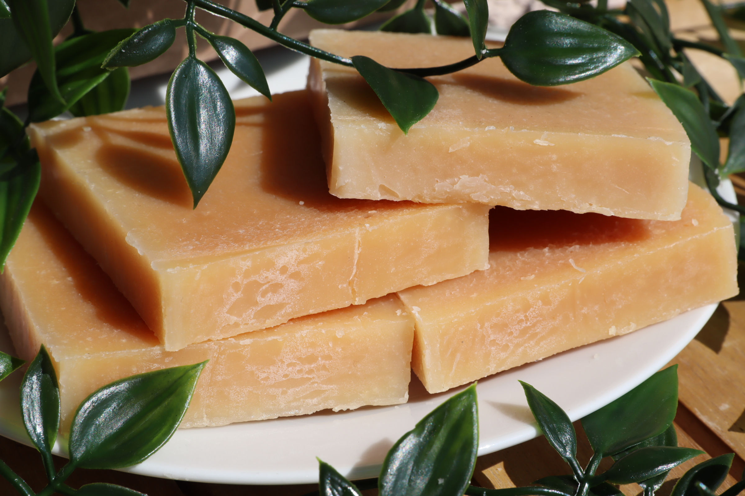 Bergamotte - Reiskeim Seife