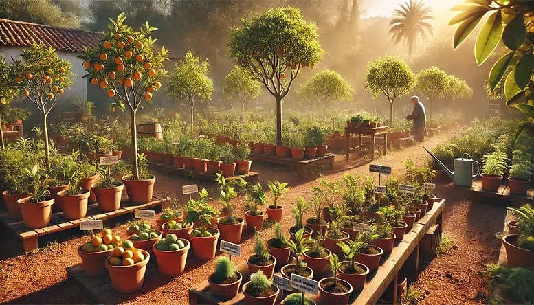 DALL·E 2025-02-19 12.59.39 - A realistic, high-resolution photograph of a small plant nurs