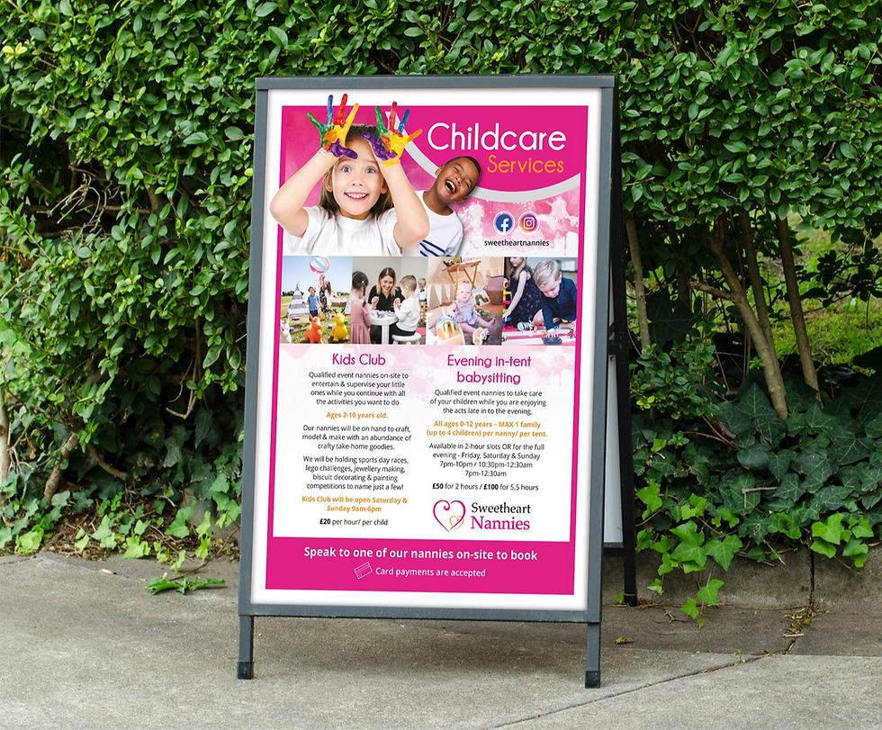 Sweetheart Nannies A Board