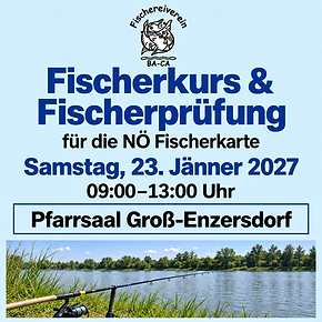 Fischerkurs und Fischerprüfung 2027