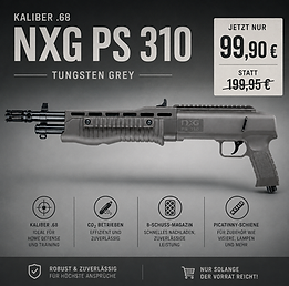 NXG PS 310 Kal. .68 Tungsten Grey
Home-Defense