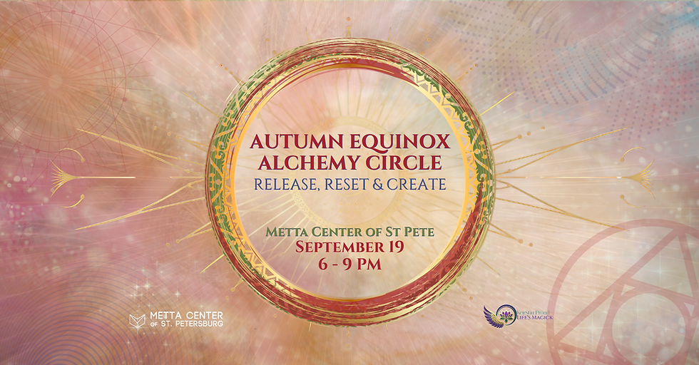 The Autumn Equinox Alchemy Circle: Release, Rest & Create