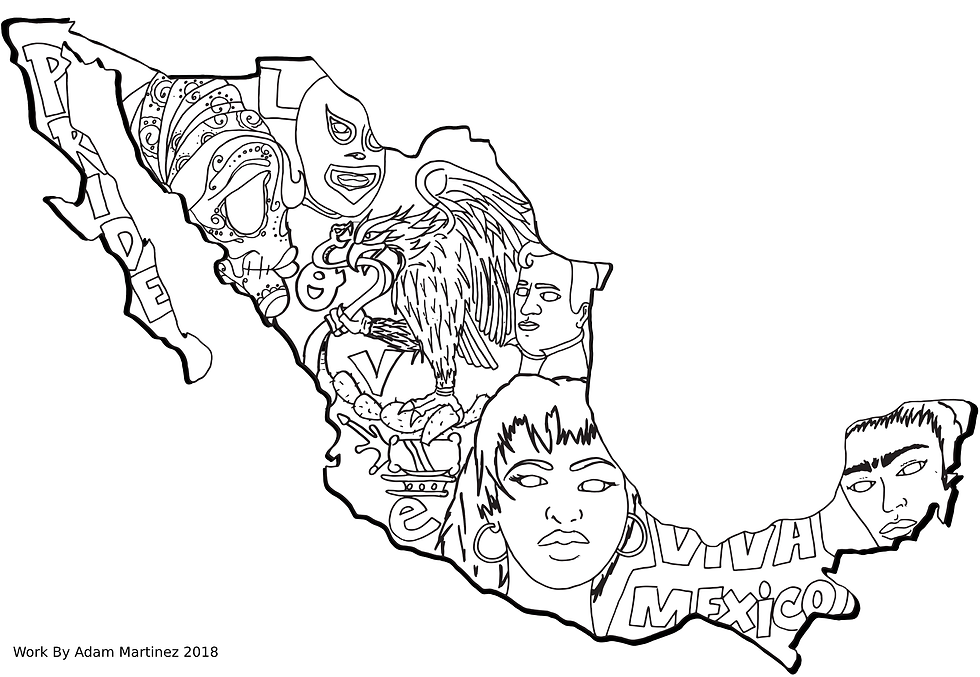 ADAM Martinez - Mexican Flag B&W-pdf