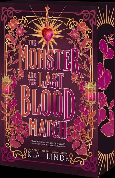 Monster in the Last Blood Match by K.A. Linde cover