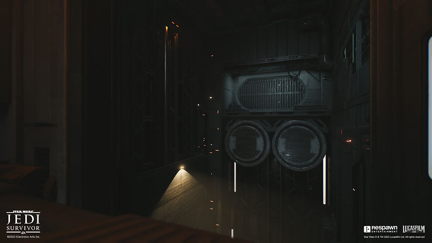 Star Wars Lucrehulk Control Tower Elevator Shaft