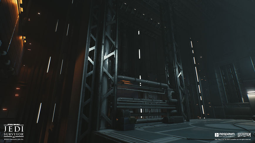 Star Wars Lucrehulk Control Tower Elevator Shaft