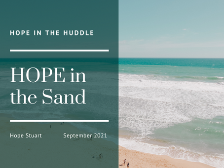 HOPE in the Sand