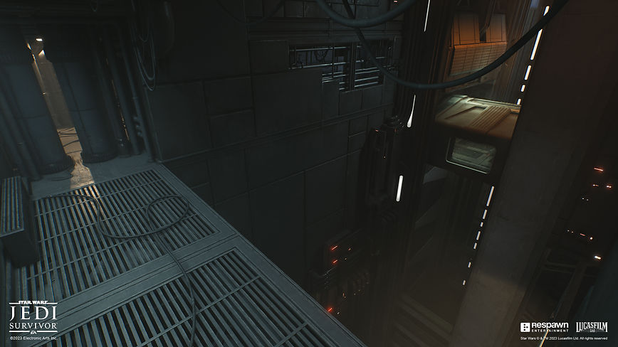 Star Wars Lucrehulk Control Tower Elevator Shaft