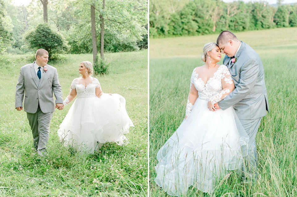 Real Mia Grace Bride: Wedding of Hannah and Caleb