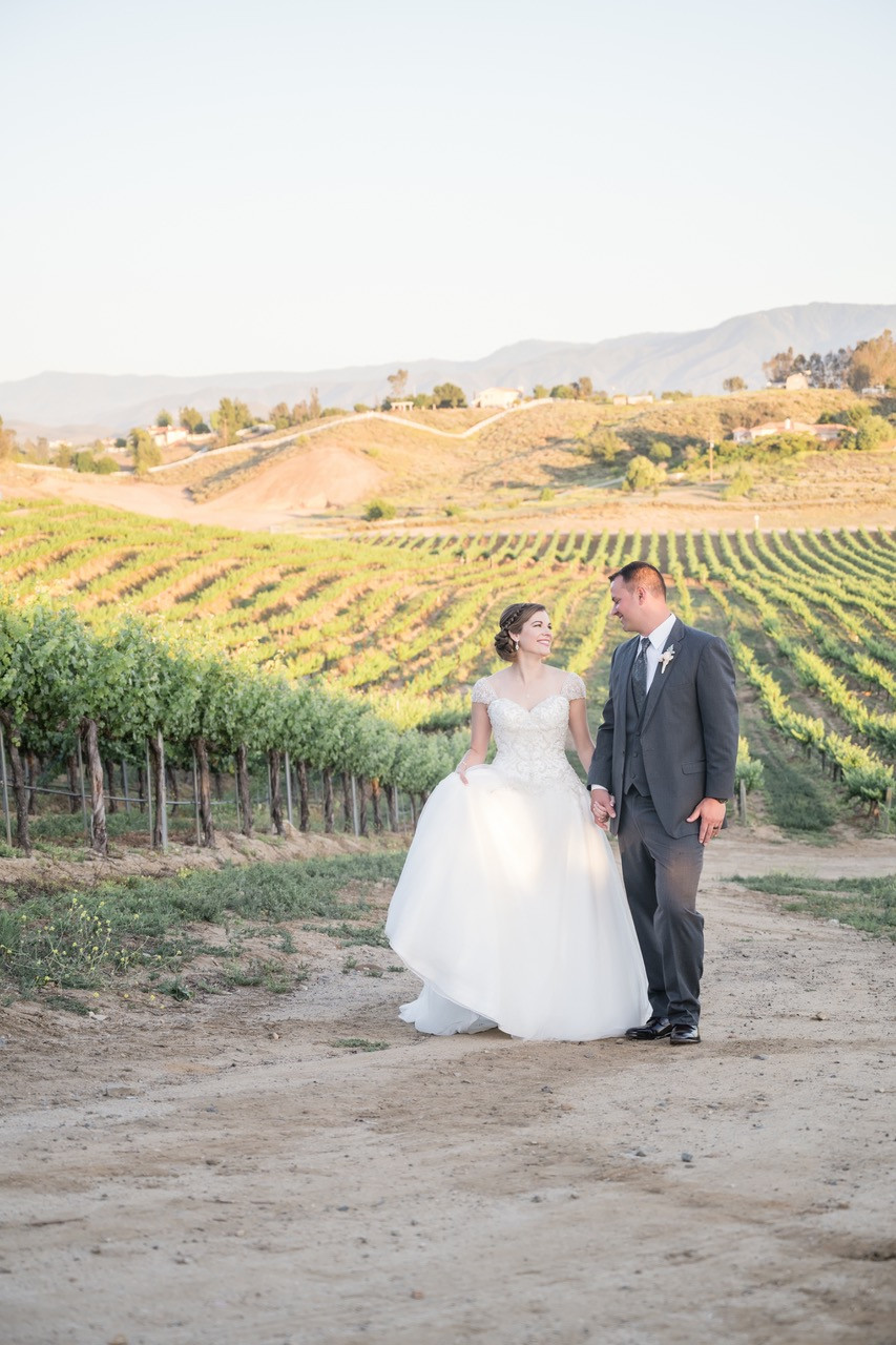 winery wedding mia grace bridal