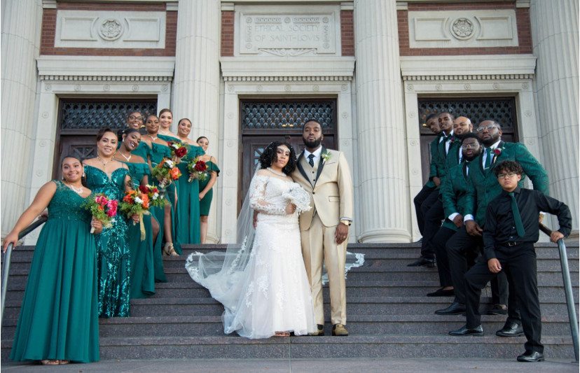 St. Louis Wedding Delores and Rashad