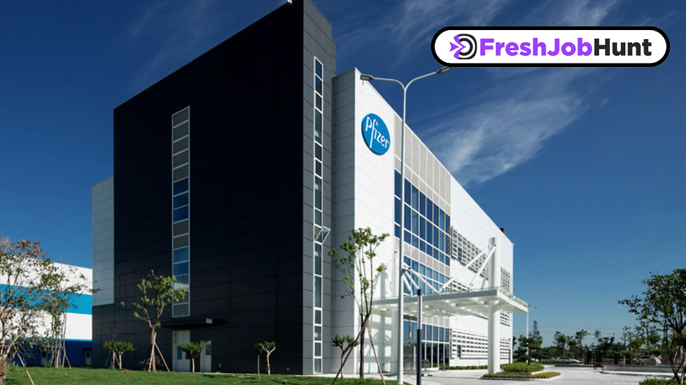 Exciting Internship Opportunity at Pfizer
