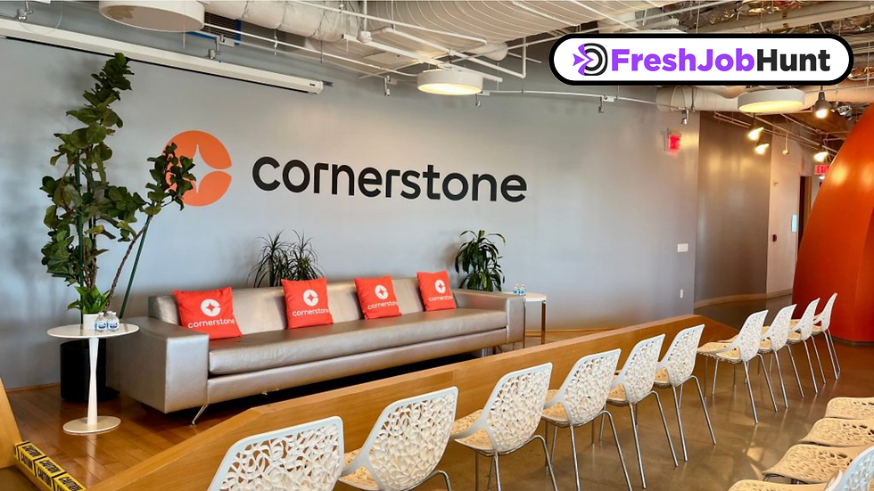 Cornerstone OnDemand is Hiring freshers for a Junior Engineers role