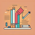 A graphical icon, in my website colours, that can be used to demonstrate a problem that ne