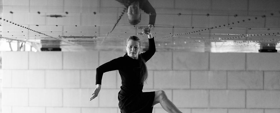 Maria dancing for IPTanz´s new creation Absence#3, Köln, Germany