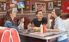 Eating at Diner