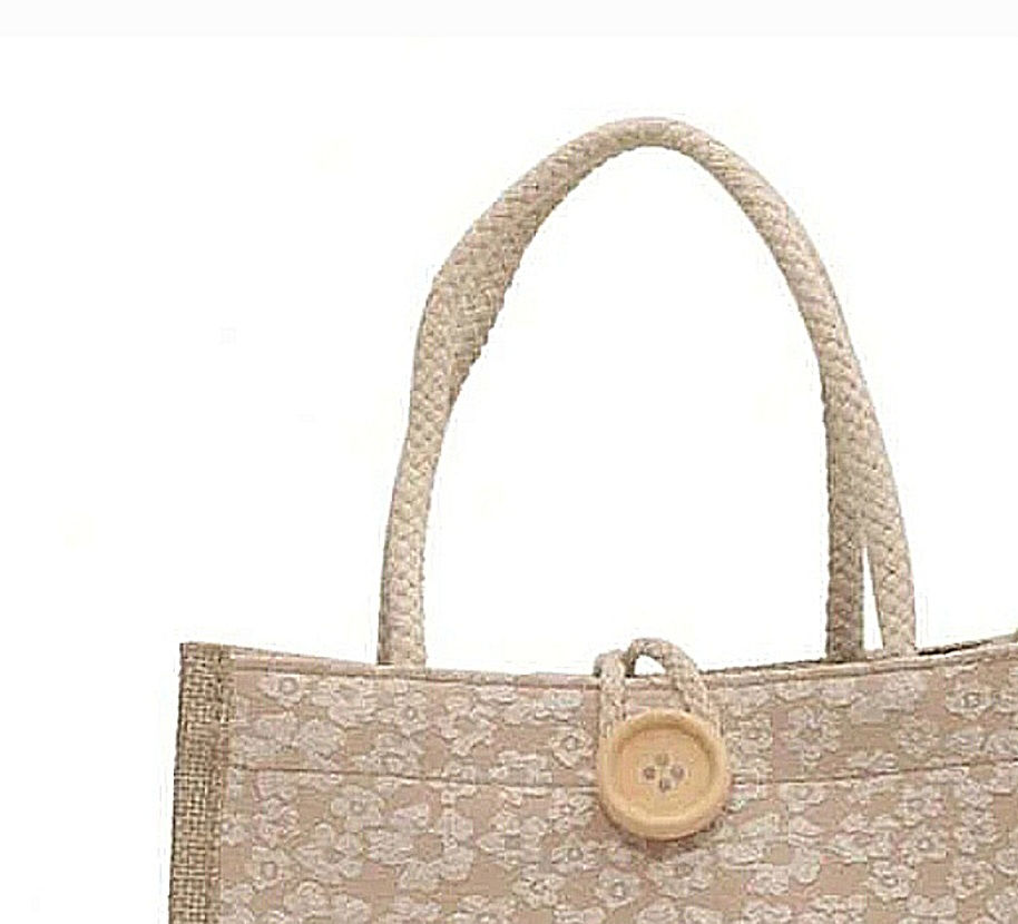 Thumbnail: Houndstooth Lunch Bag Floral