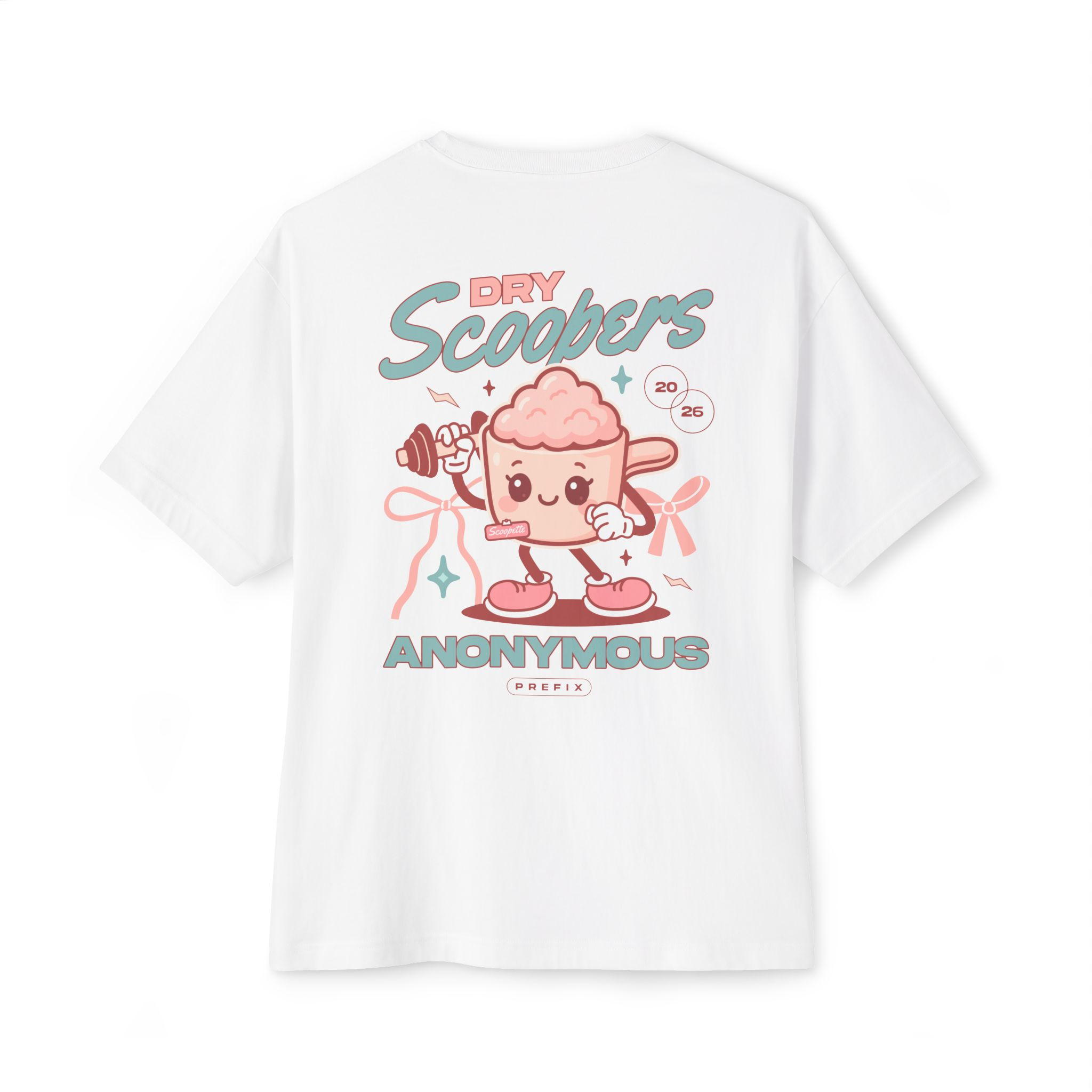 Dry Scoopers Anonymous - PreFix Founders Tee (White)