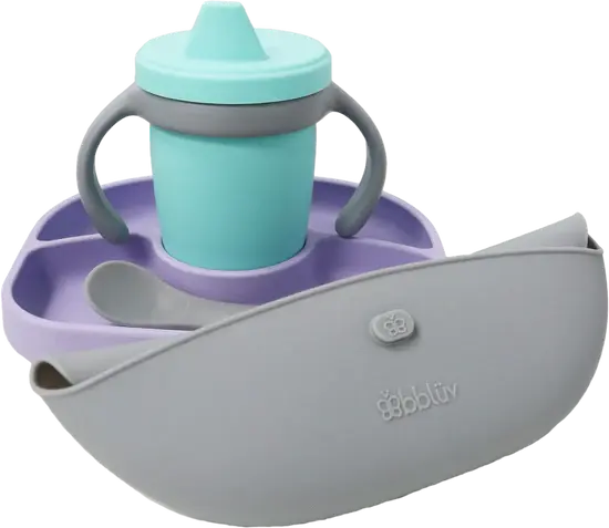 SËT DE ALIMENTACIÓN EN SILICON BEBE Y NIÑOS
