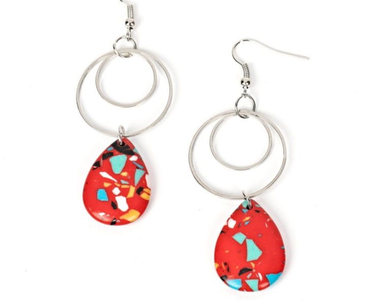 Terrazzo Tempo - red