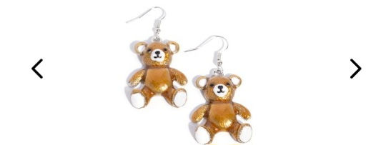 Teddy Trinket - brown