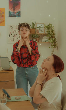 Yoga du visage, auto massages