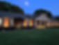 Landscape lighting at home in Dallas