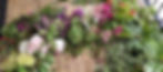 Natural flowers for custom designed arrangements.