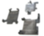 Al die casting for bracket (heatsink, cooling)