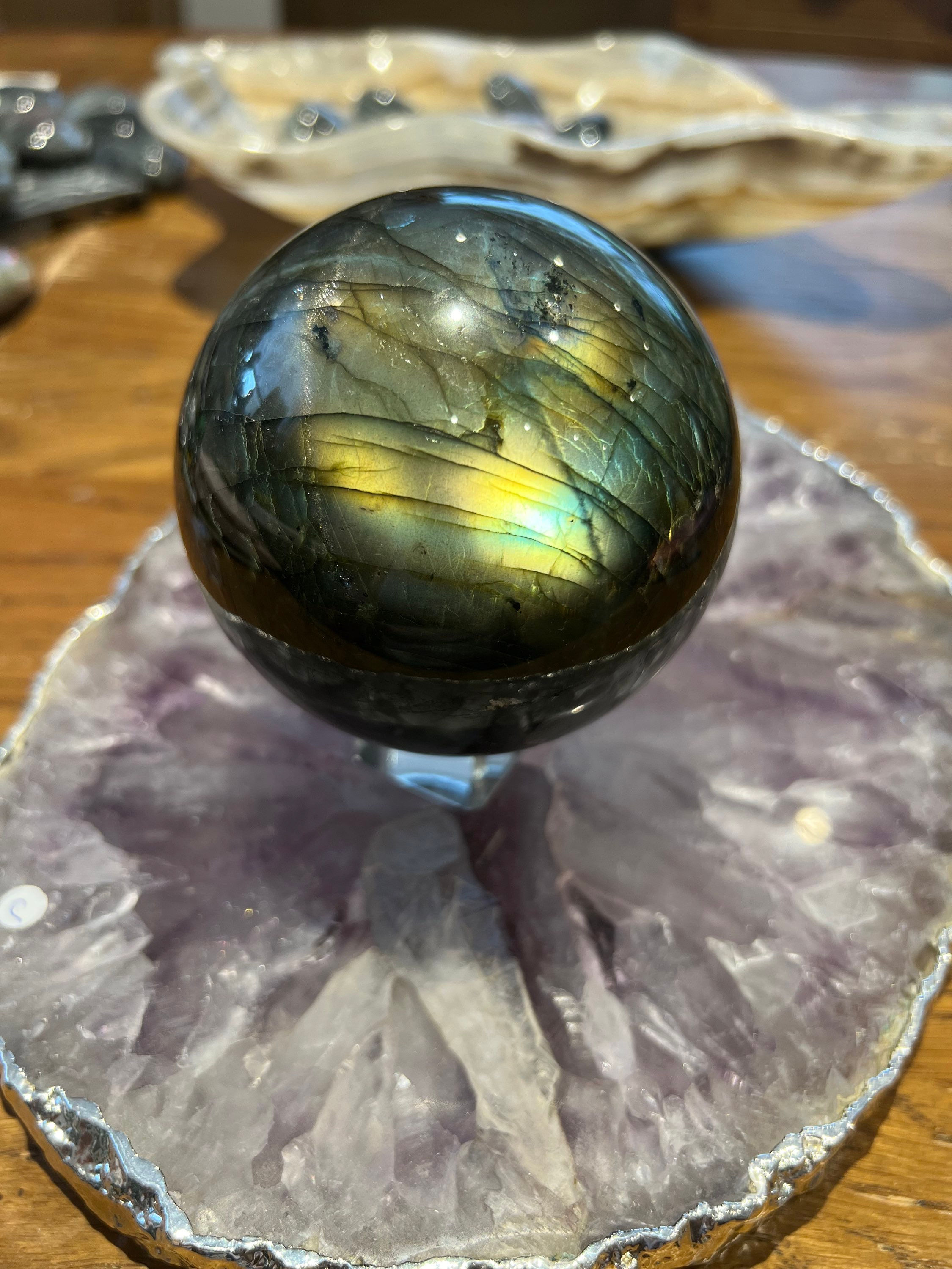 Labradorite Sphere