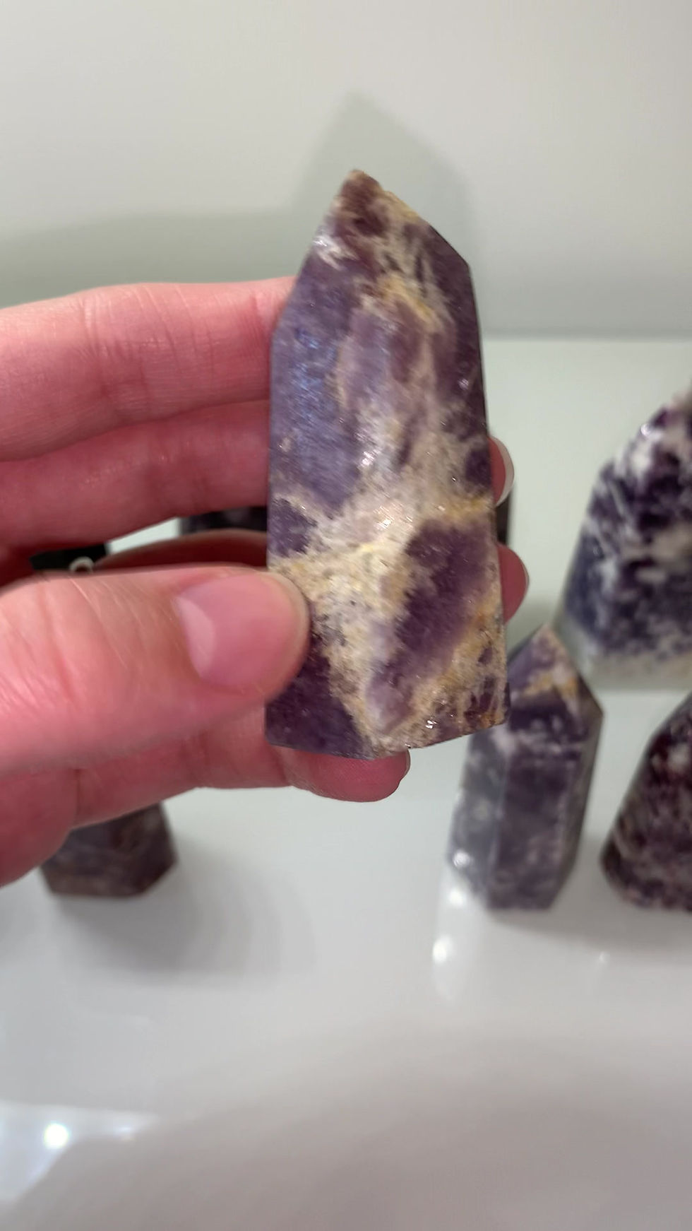Thumbnail: Lepidolite Point