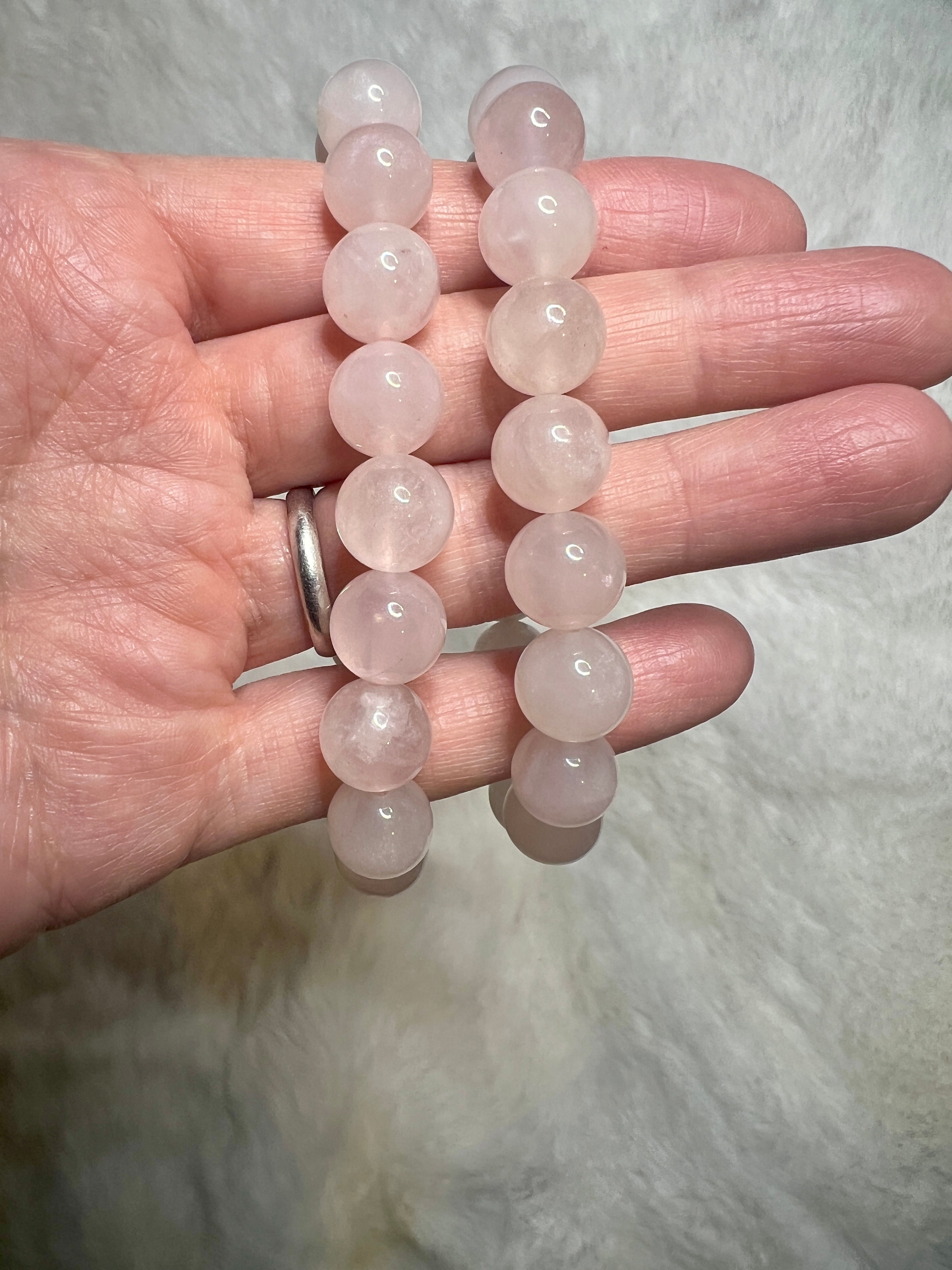 Rose Quartz 10mm Bracelet