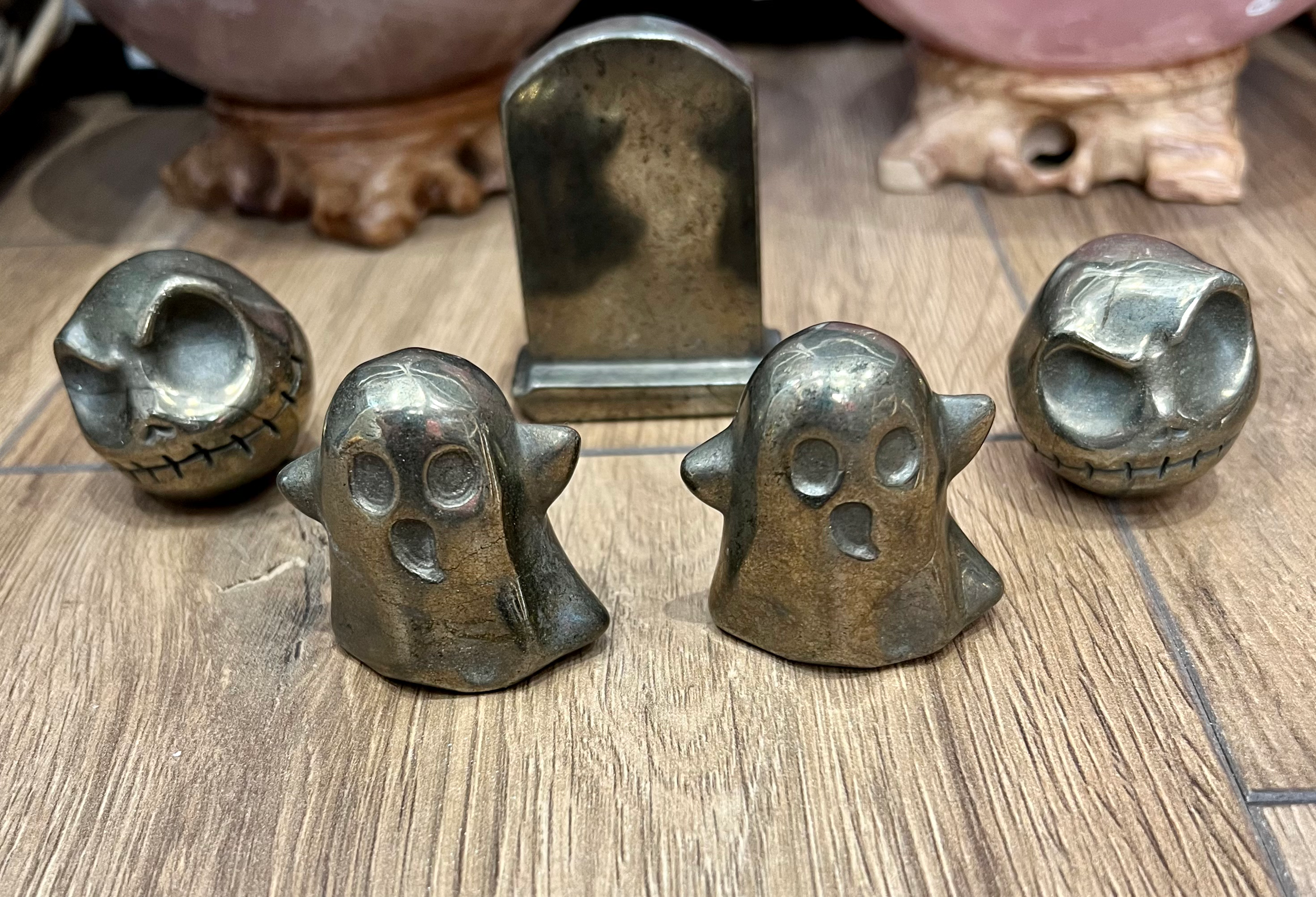 Pyrite Halloween Figures