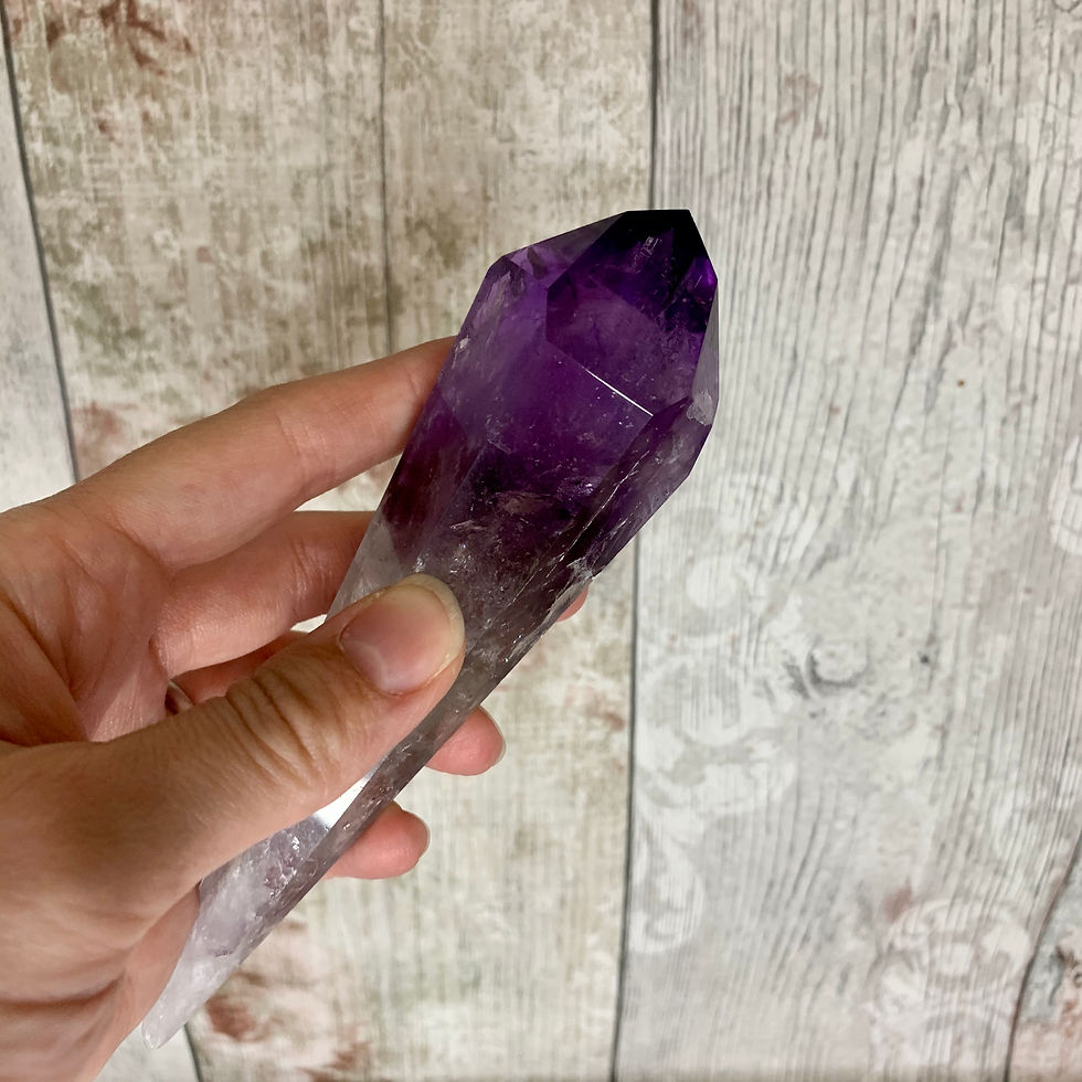 Thumbnail: Polished Amethyst Wand