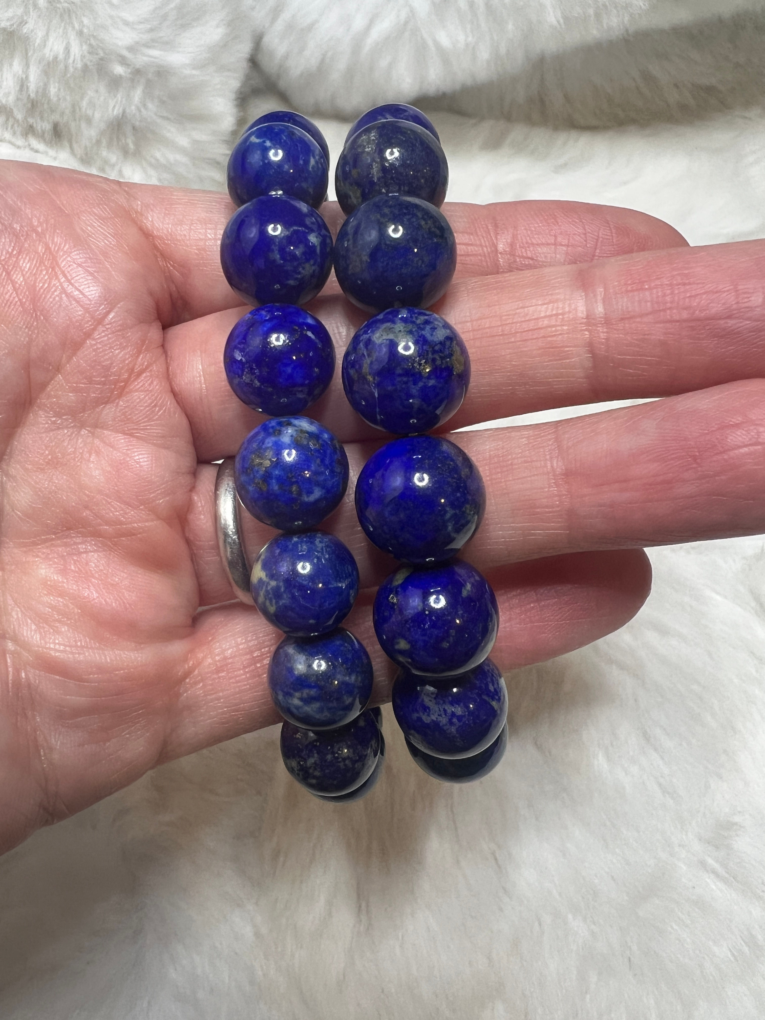 Lapis Lazuli 12mm Bracelet