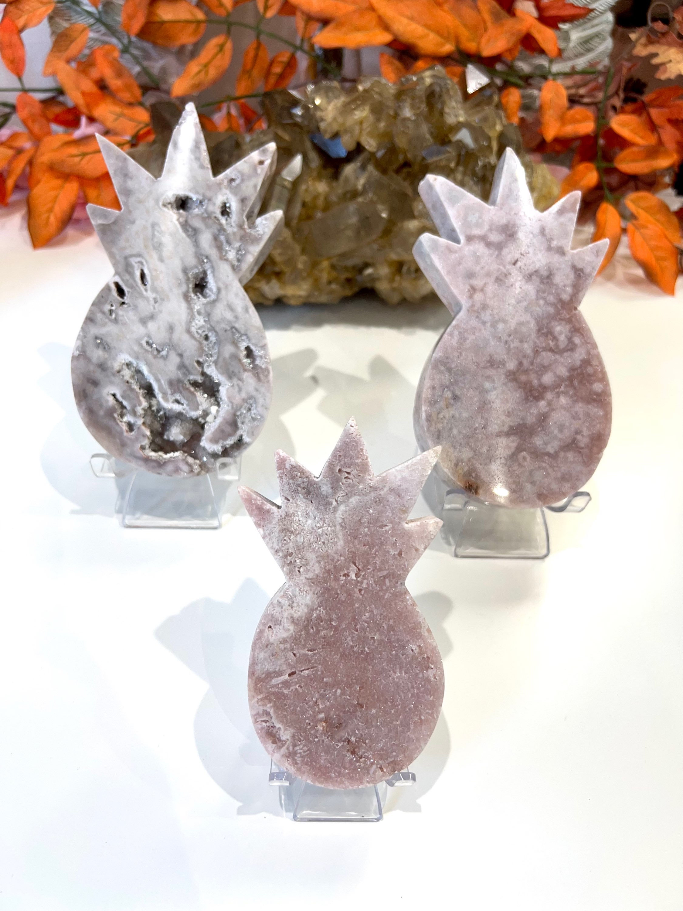 Pink Amethyst Pineapple