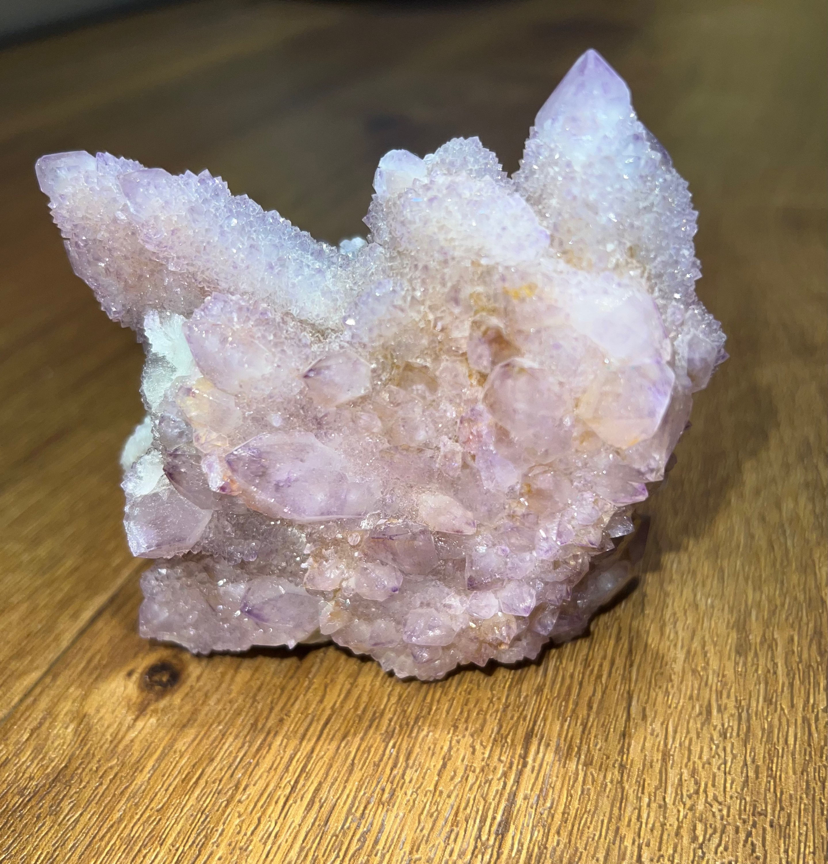 Large Amethyst Spirit Quartz Cluster