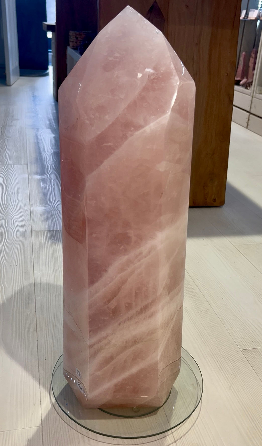 29kg Large Brazilian Rose Quartz Tower