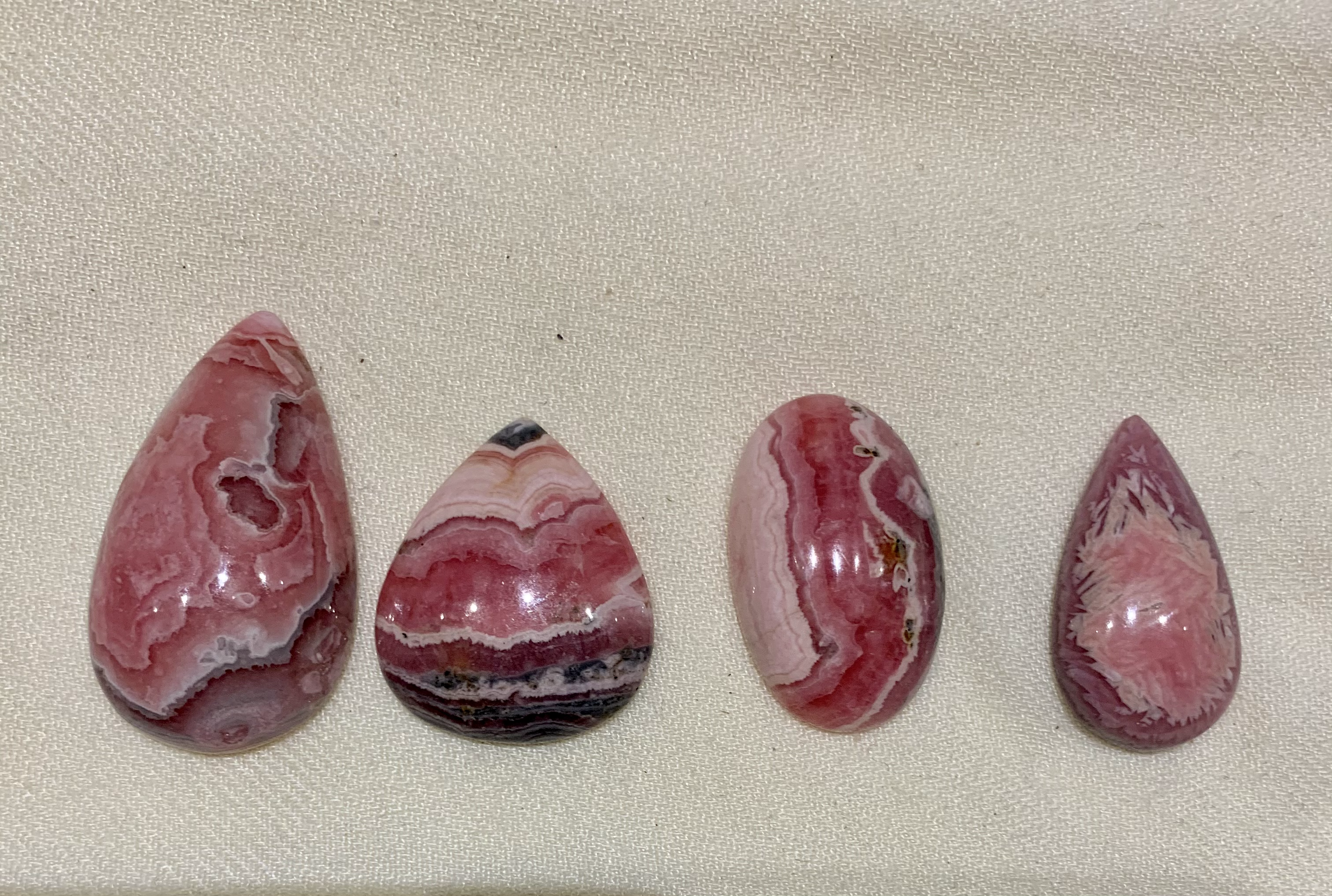 Rhodochrosite cabochon