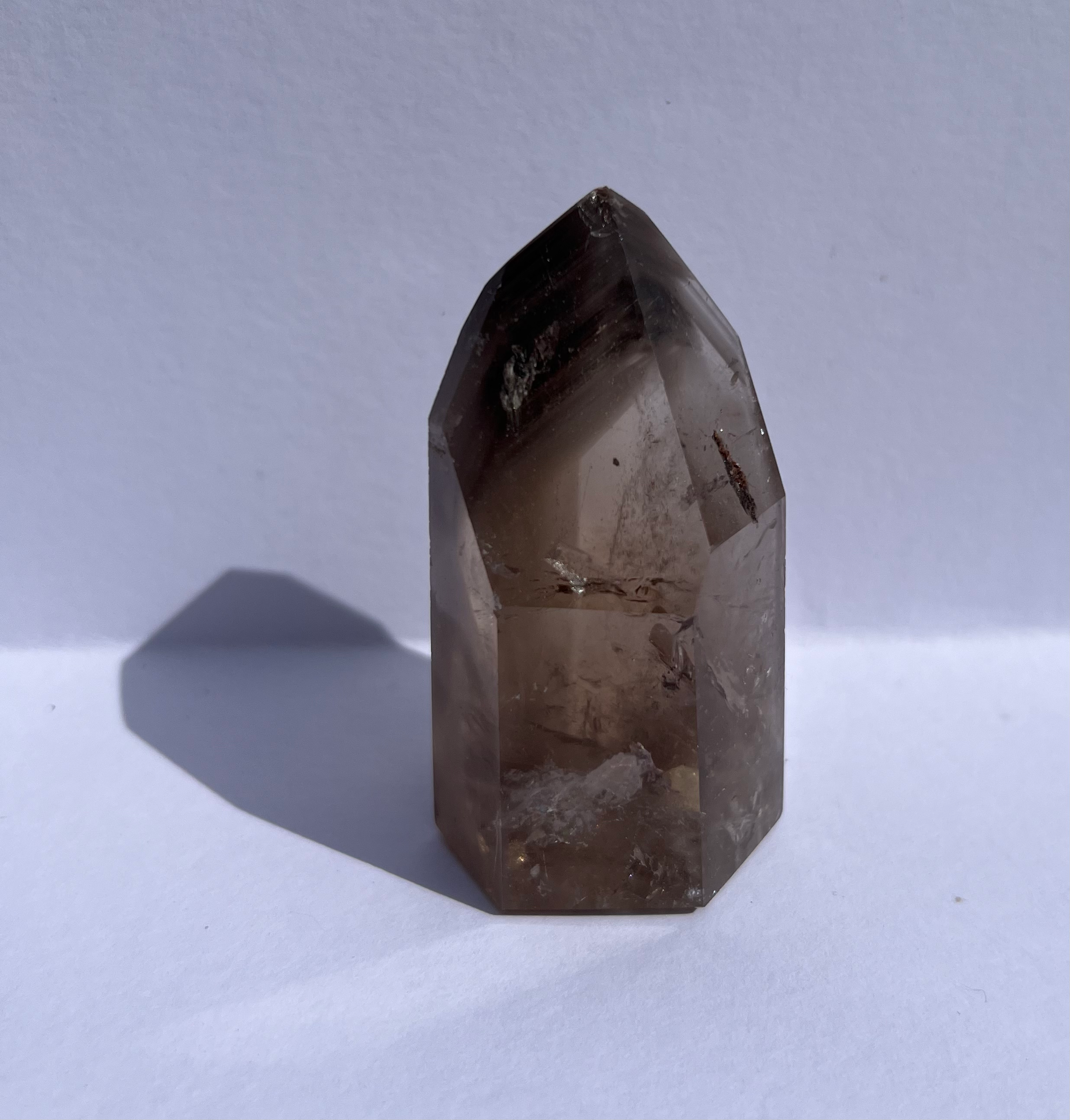 Pink Lithium and Smoky Citrine Point C