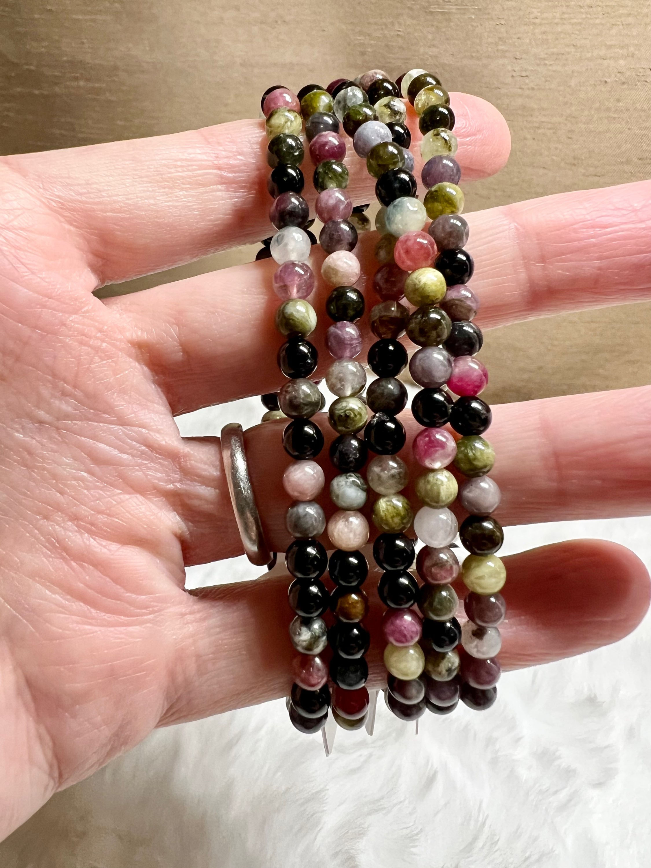 Mixed Tourmaline Bracelet