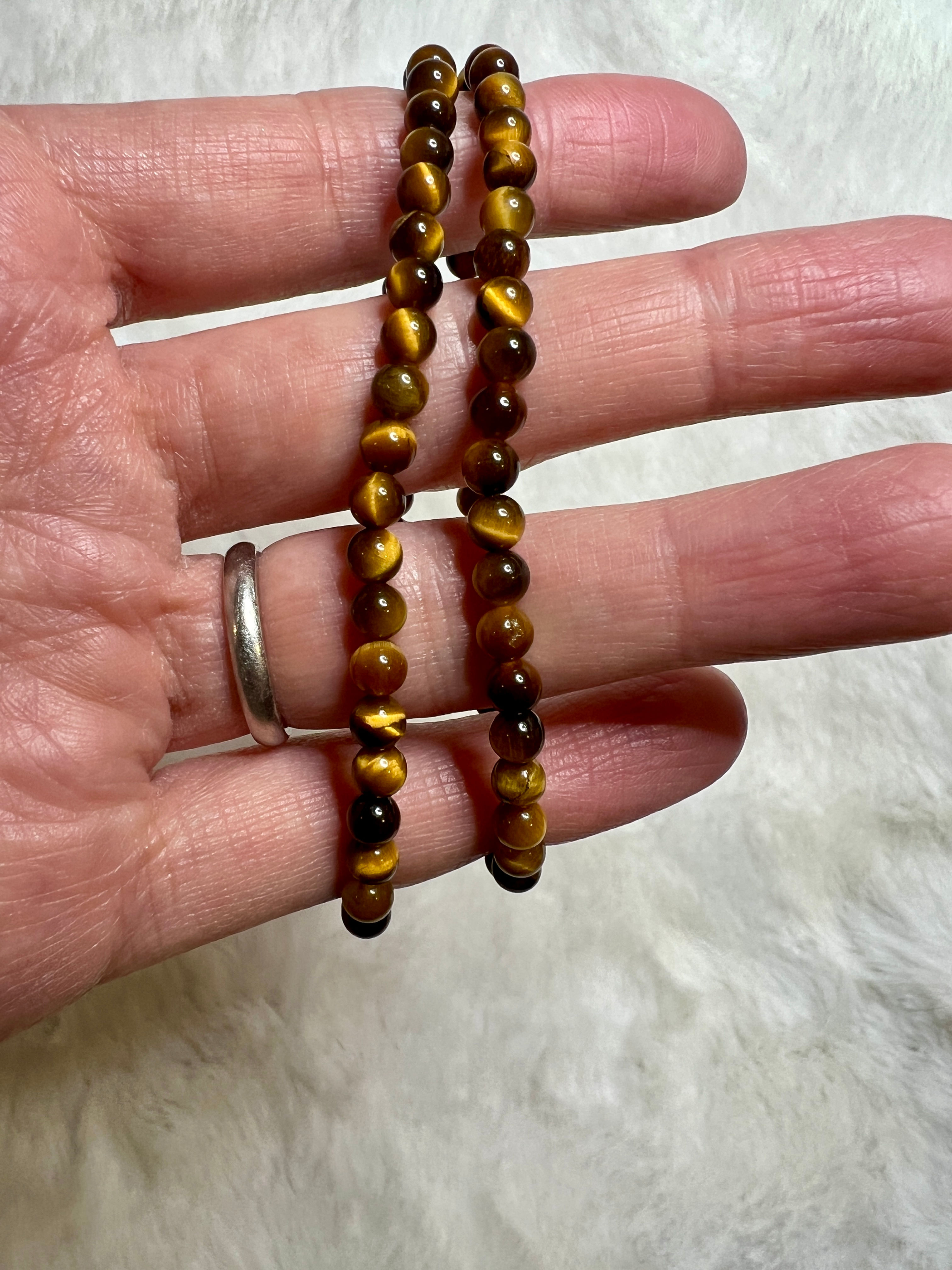 Tigers Eye 4mm Bracelet