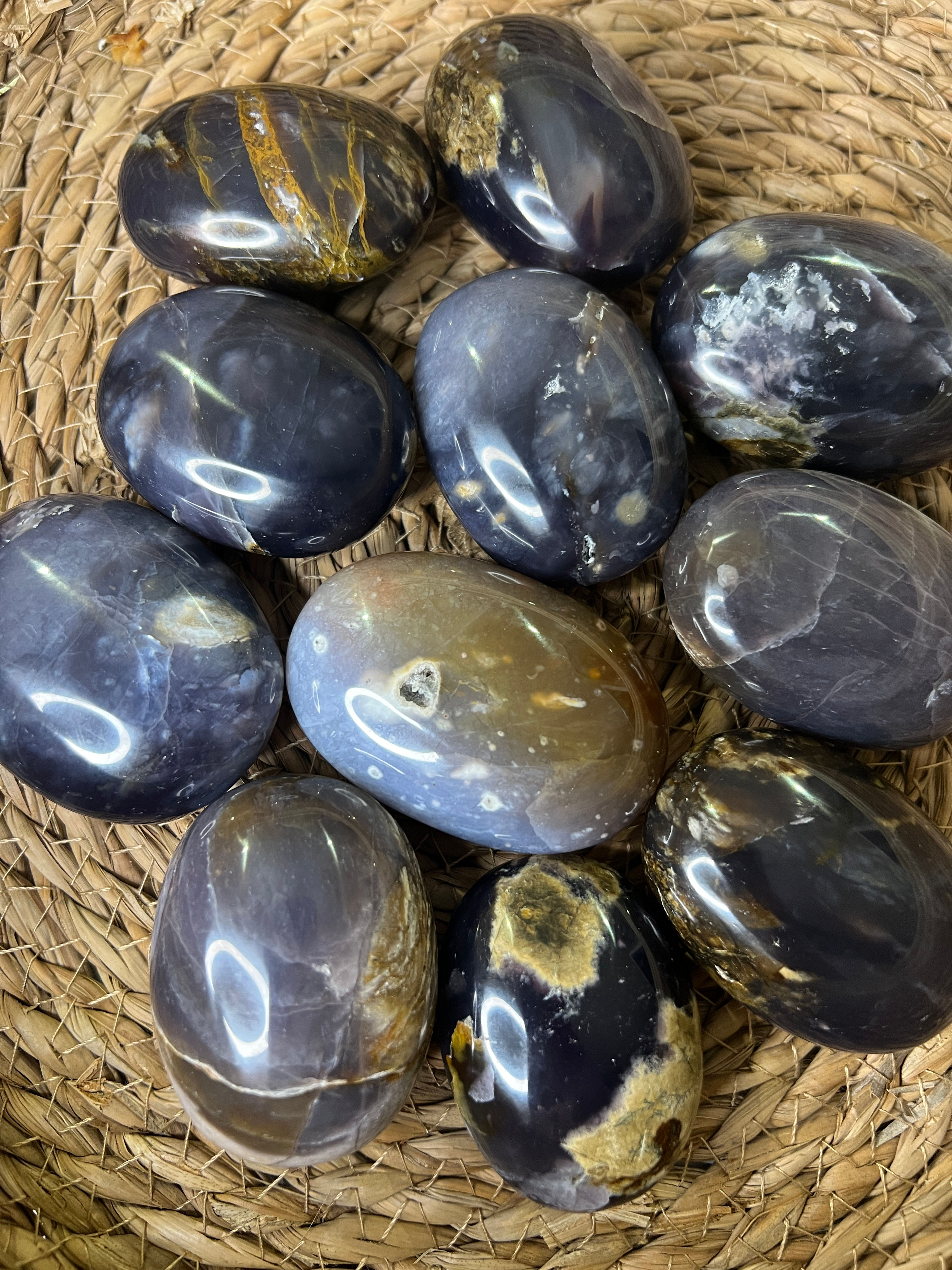 Purple Chalcedony Palms