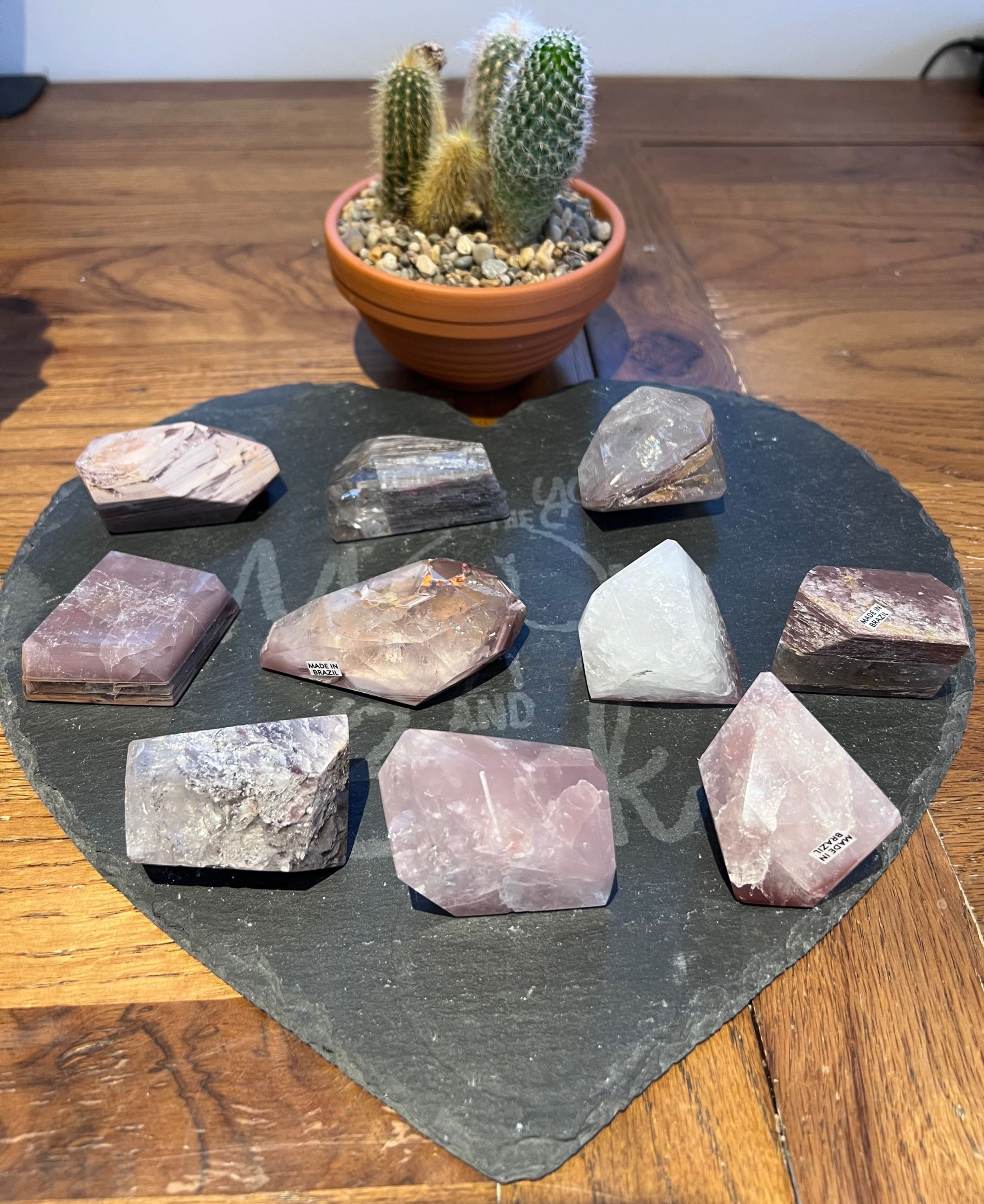 Pink Lithium Quartz Freeform 35-41